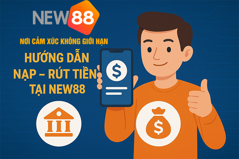 Hướng dẫn nạp rút tiền tại NEW88